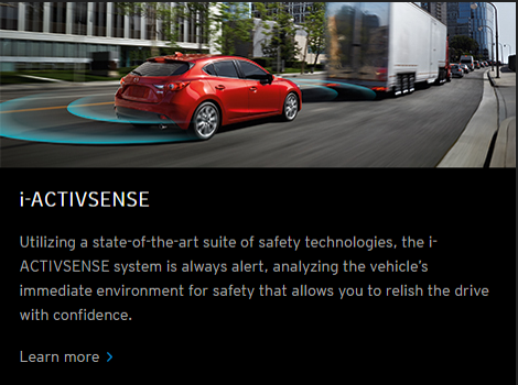 Mazda i-ACTIVSENSE technology