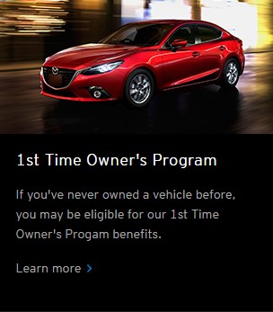 Mazda 1st Time Buyer Program