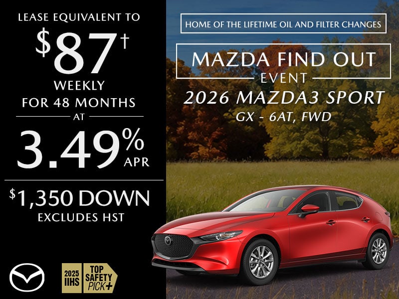 2026 Mazda3 Sport
