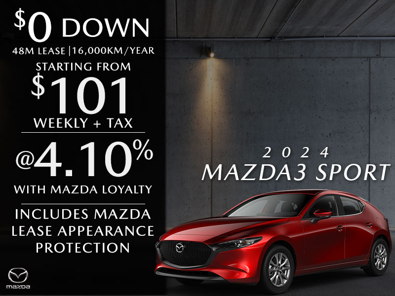 2024 Mazda3 Sport