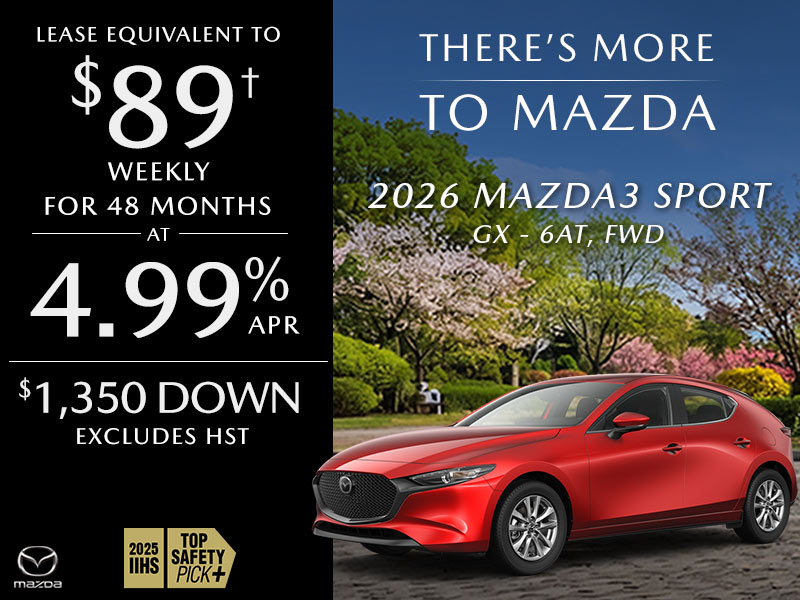 2026 Mazda3 Sport