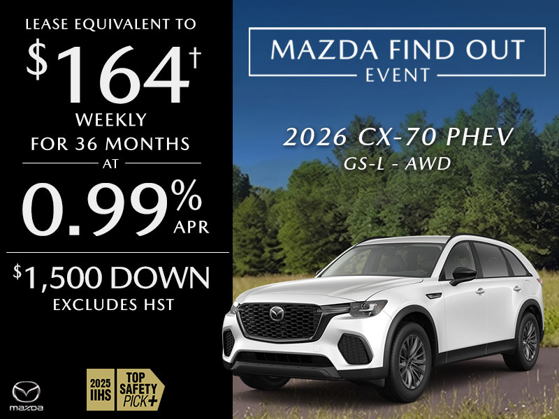 2026 CX-70 PHEV