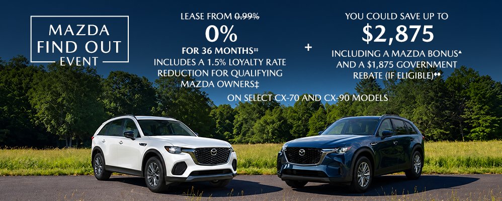 Mazda Find Out September
