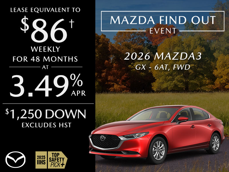 2026 Mazda3