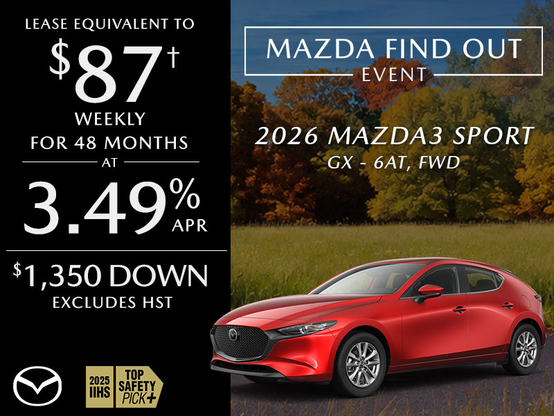 2026 Mazda3 Sport