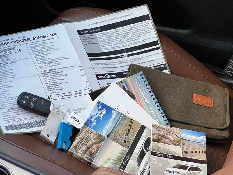 2015 Jeep Grand Cherokee 4WD 4dr Summit