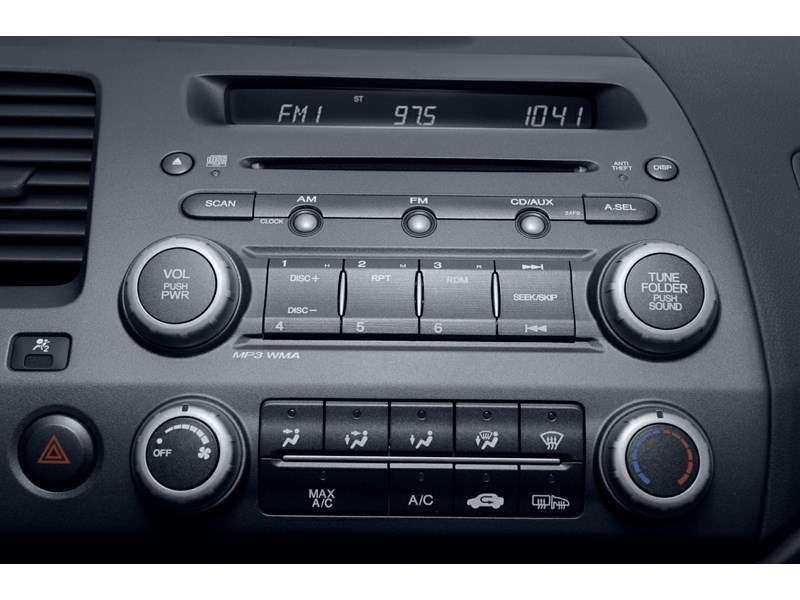 2006 Honda Civic 4dr DX-G Auto Interior Shot 2