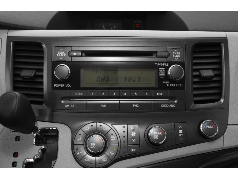 2012 Toyota Sienna 5dr V6 LE 8-Pass FWD Interior Shot 2