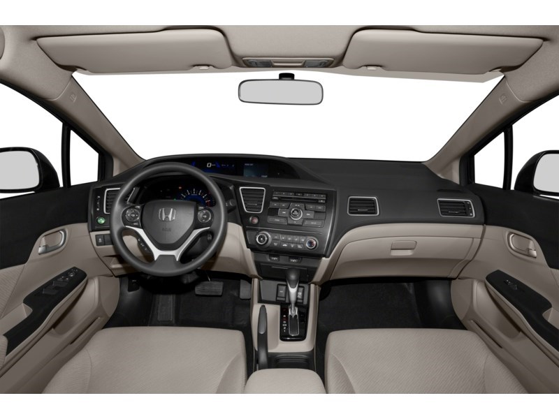 2013 Honda Civic 4dr Man EX - One Owner - Clean CarFax Interior Shot 7