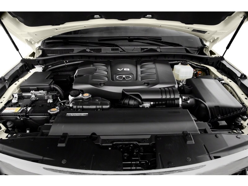 2016 INFINITI QX80 4WD 4dr 7-Passenger Exterior Shot 3
