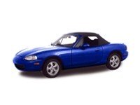 2000 Mazda MX-5 Miata 2dr Conv Auto Twilight Blue Mica  Shot 1