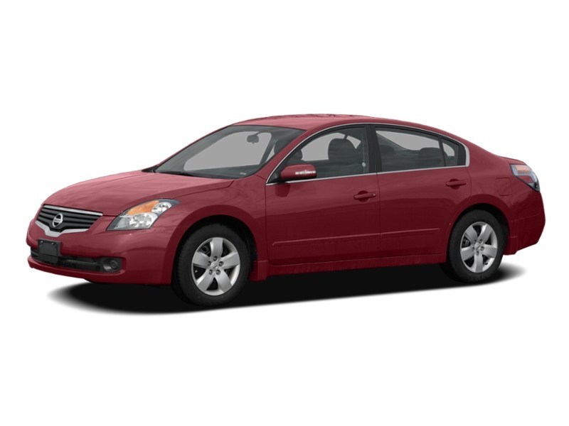 2007 Nissan Altima 4dr Sdn I4 CVT 2.5 S Sparkle Red Metallic  Shot 2