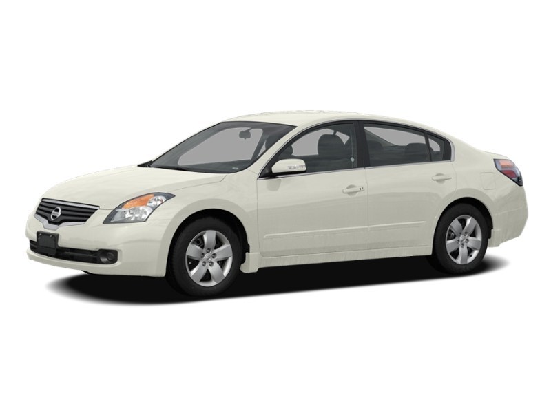 2007 Nissan Altima 4dr Sdn I4 CVT 2.5 S Satin White Pearl  Shot 16