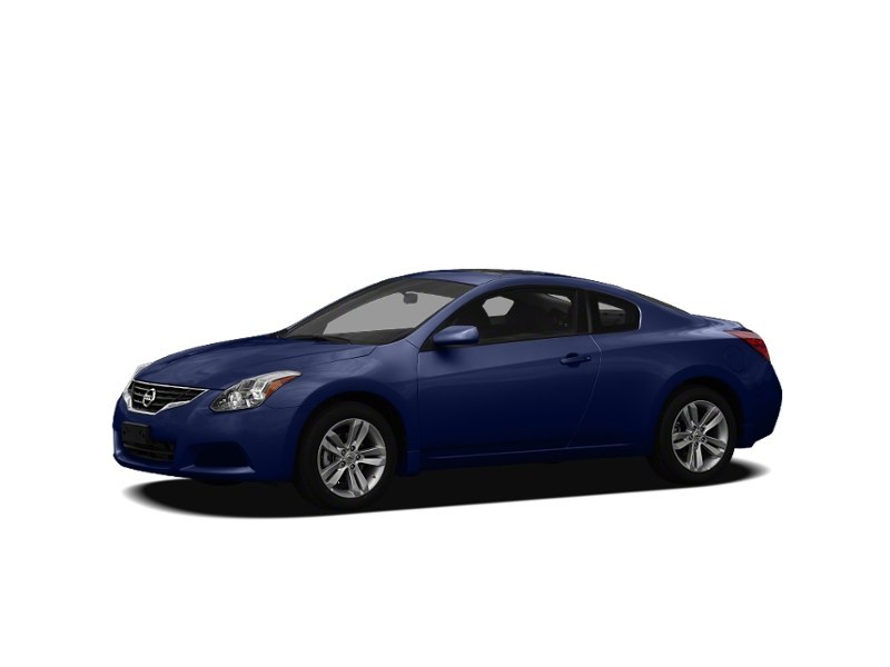 2010 Nissan Altima 2dr Cpe I4 CVT 2.5 S Ink Blue Metallic  Shot 7