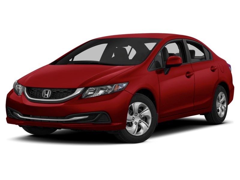 2013 Honda Civic 4dr Man EX - One Owner - Clean CarFax Carnelian Red Pearl  Shot 34