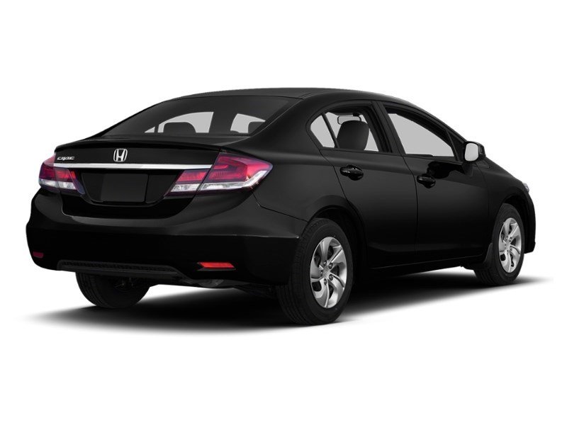 2013 Honda Civic 4dr Auto EX Crystal Black Pearl  Shot 26