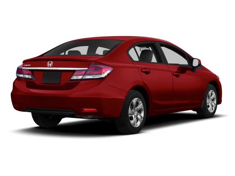 2013 Honda Civic 4dr Man EX - One Owner - Clean CarFax Carnelian Red Pearl  Shot 36