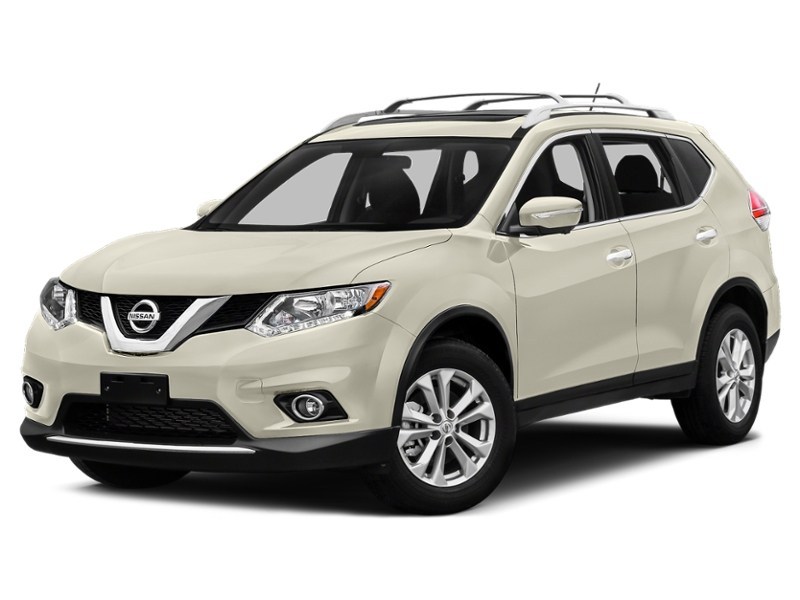 2015 Nissan Rogue AWD 4dr S Pearl White  Shot 22