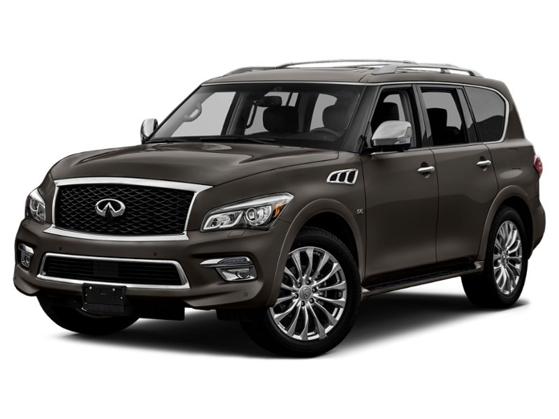2016 INFINITI QX80 4WD 4dr 7-Passenger Smoky Quartz Metallic  Shot 19