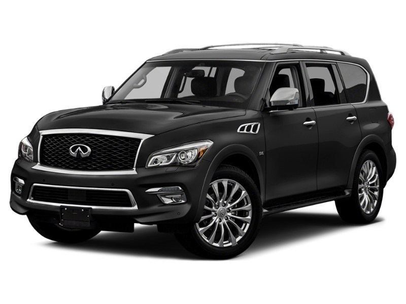 2016 INFINITI QX80 4WD 4dr 7-Passenger Asgard Grey Metallic  Shot 25