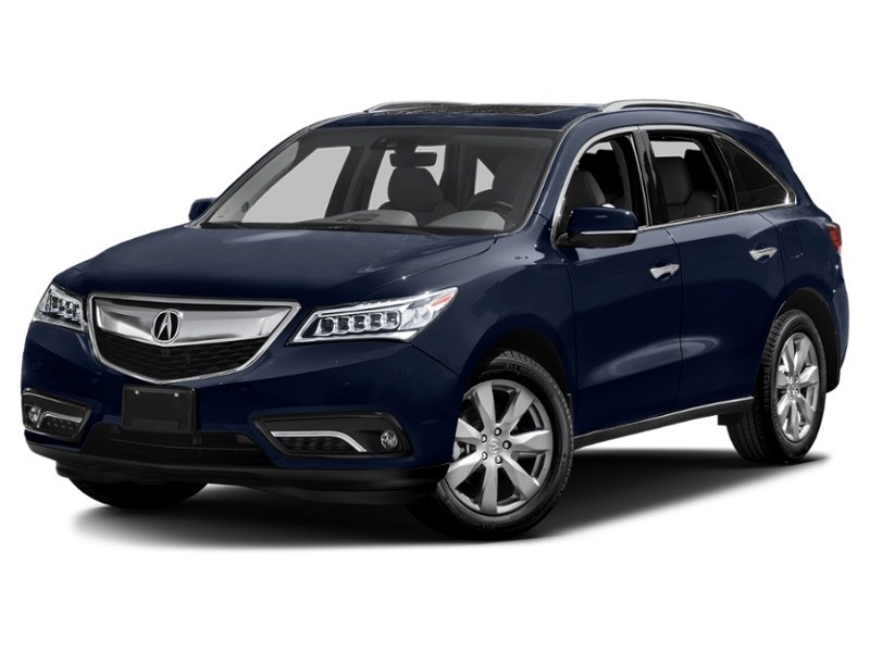 2016 Acura MDX SH-AWD 4dr Elite Pkg Obsidian Blue Pearl  Shot 16