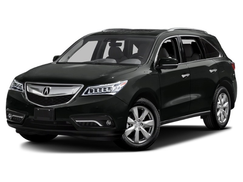 2016 Acura MDX SH-AWD 4dr Elite Pkg Forest Mist Metallic  Shot 19