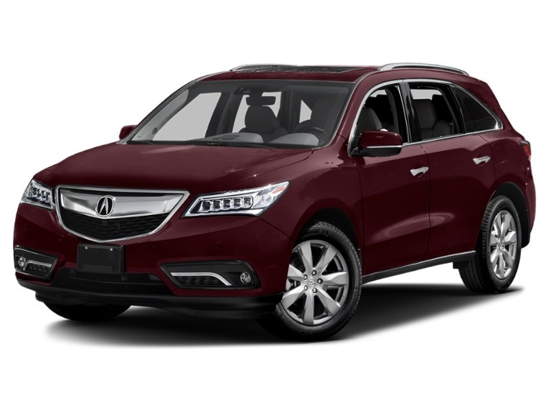 2016 Acura MDX SH-AWD 4dr Elite Pkg Dark Cherry Pearl  Shot 46