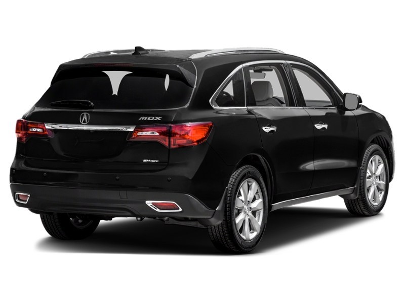 2016 Acura MDX SH-AWD 4dr Elite Pkg Crystal Black Pearl  Shot 2