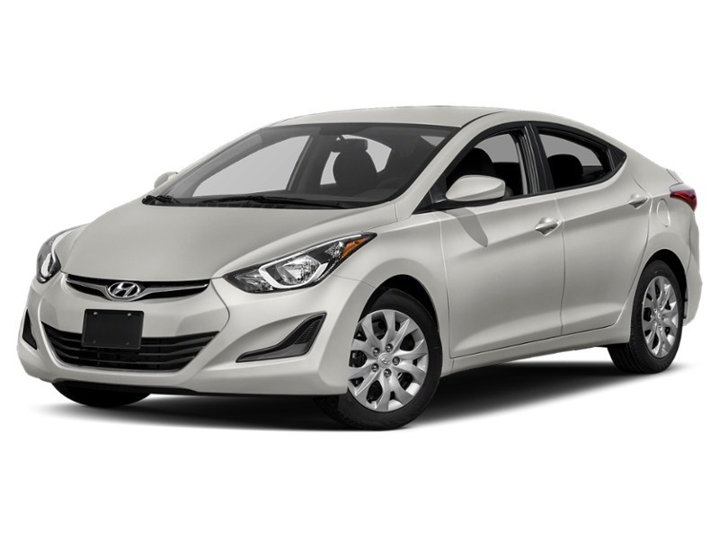 2014 Hyundai Elantra 4dr Sdn Auto GL Glacier White Pearl Mica  Shot 4
