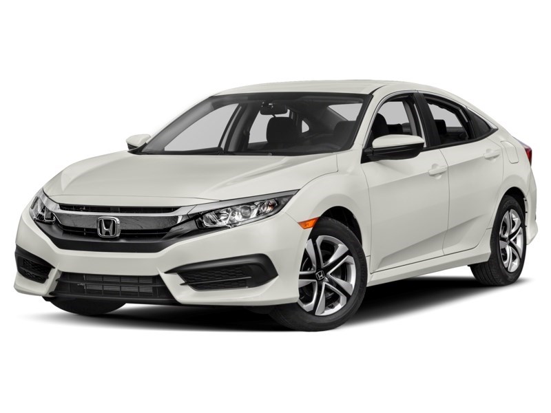 2017 Honda Civic 4dr CVT LX Taffeta White  Shot 1