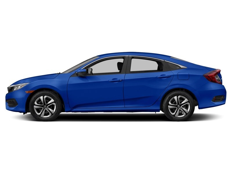2017 Honda Civic 4dr CVT LX Aegean Blue Metallic  Shot 9