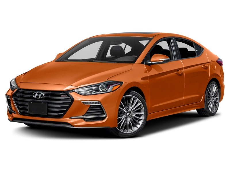2018 Hyundai Elantra Sport Tech DCT Phoenix Orange Pearl  Shot 22