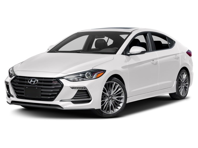 2018 Hyundai Elantra Sport Tech DCT Polar White  Shot 40