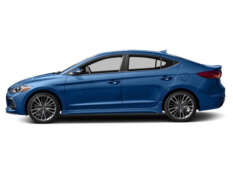 2018 Hyundai Elantra Sport Tech DCT Marina Blue Metallic  Shot 3