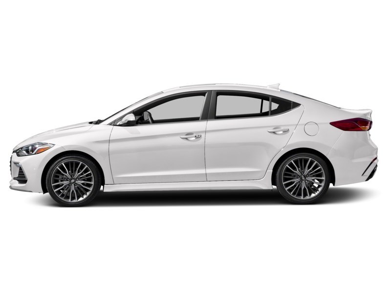 2018 Hyundai Elantra Sport Tech DCT Polar White  Shot 41