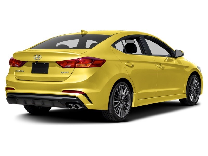 2018 Hyundai Elantra Sport Tech DCT Blazing Yellow Pearl  Shot 48
