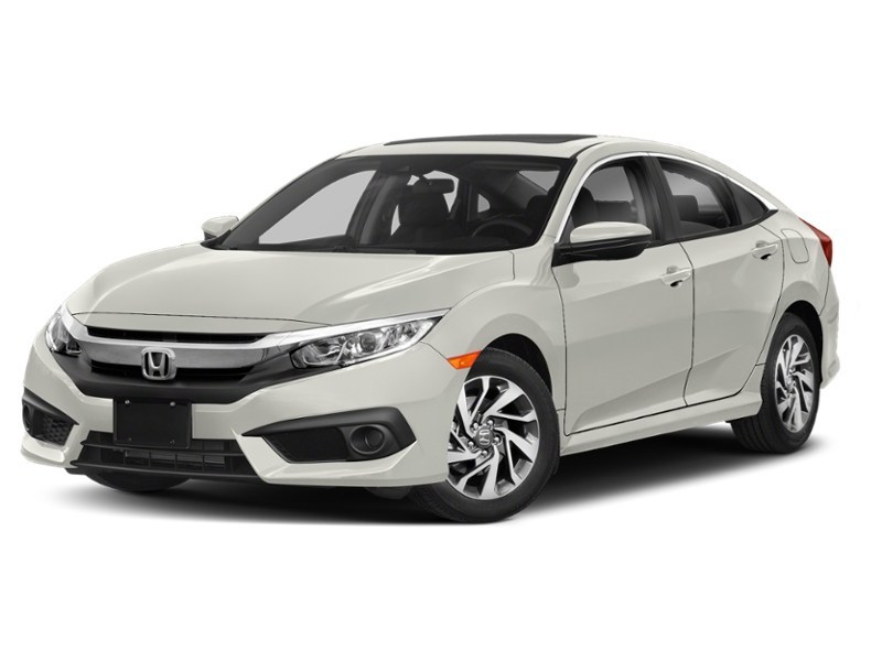 2018 Honda Civic EX CVT White Orchid Pearl  Shot 13