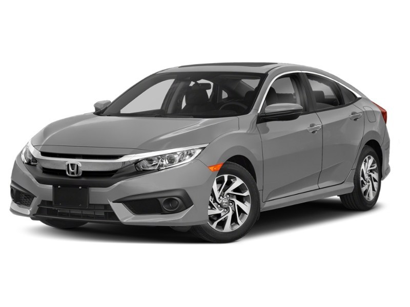 2018 Honda Civic EX CVT Lunar Silver Metallic  Shot 25