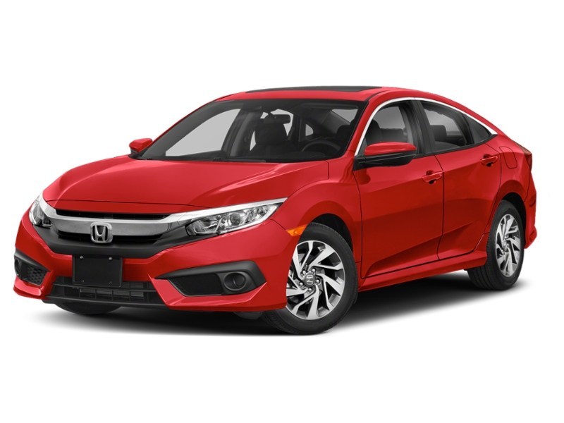 2018 Honda Civic EX CVT Rallye Red  Shot 31