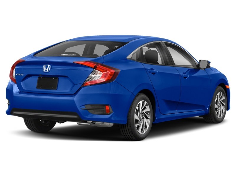 2018 Honda Civic EX CVT Aegean Blue Metallic  Shot 12