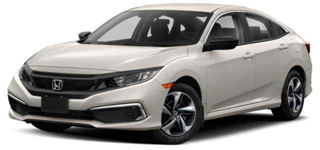 2020 Honda Civic Platinum White Pearl [White]