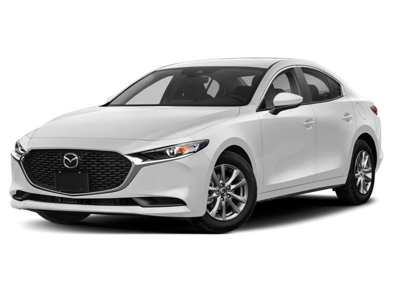 2019  Mazda3 GS Manual FWD Snowflake White Pearl  Shot 2
