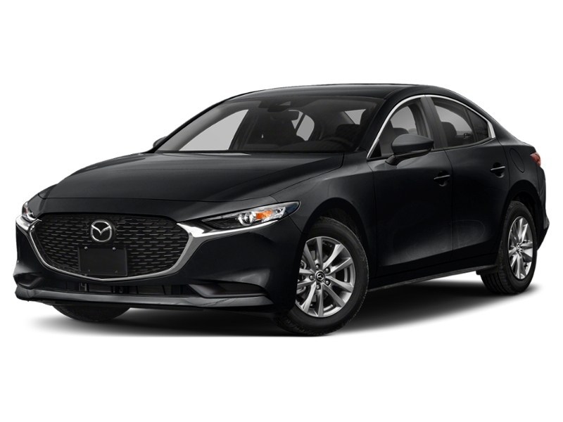 2022  Mazda3 GS Auto FWD Jet Black Mica  Shot 8