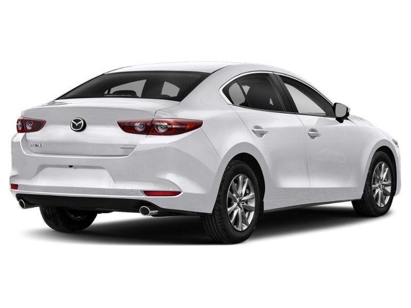2020  Mazda3 GS Manual FWD Snowflake White Pearl  Shot 3