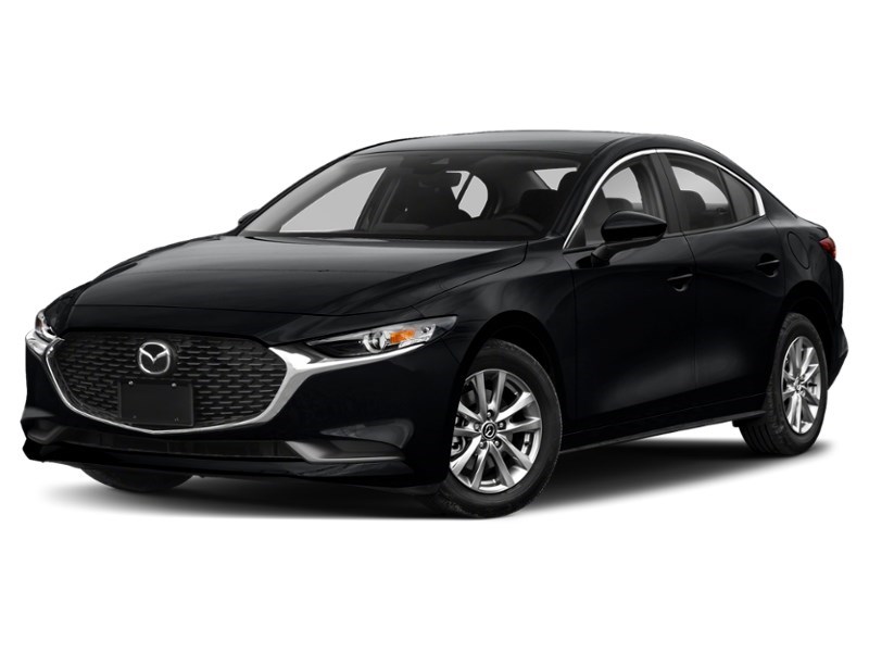 2022  Mazda3 GS Auto i-ACTIV AWD Jet Black Mica  Shot 4