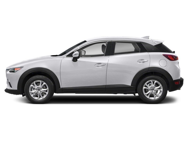 2021 Mazda CX-3 GS Auto AWD Snowflake White Pearl  Shot 3