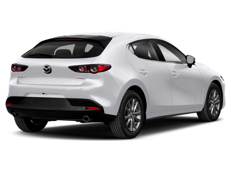 2021  Mazda3 Sport GX Auto FWD Snowflake White Pearl  Shot 3