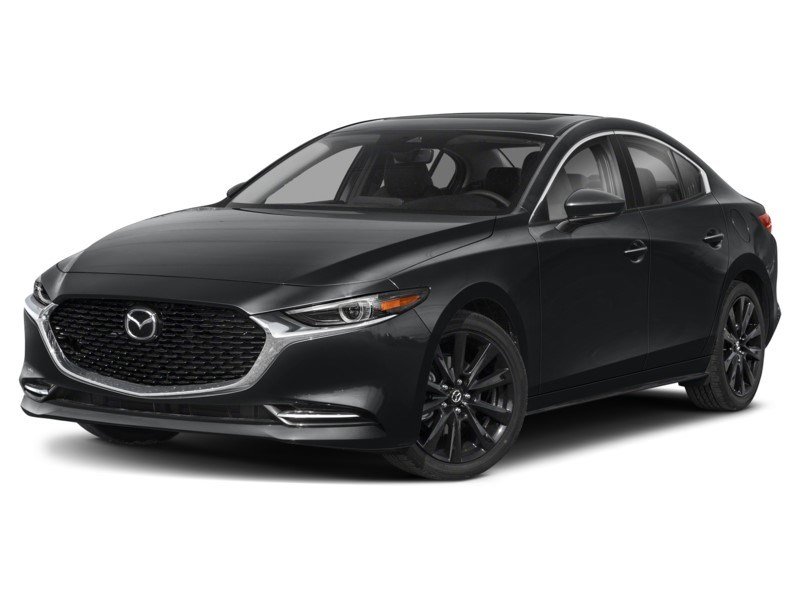2021  Mazda3 GT w/Turbo Auto i-ACTIV AWD Jet Black Mica  Shot 1