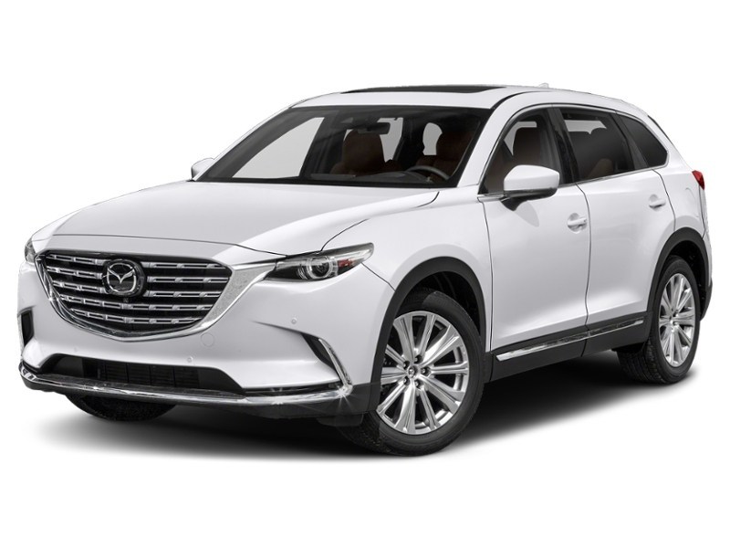 2023 Mazda CX-9 Signature AWD Snowflake White Pearl  Shot 4