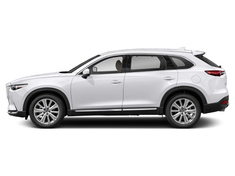 2023 Mazda CX-9 Signature AWD Snowflake White Pearl  Shot 3